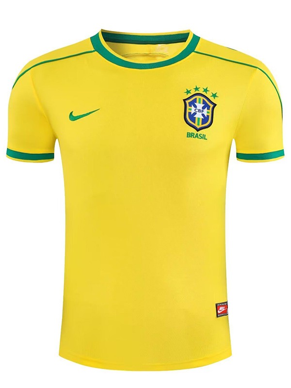 Brazil maillot rétro domicile uniforme de football vintage premier maillot de football sportswear homme 2008